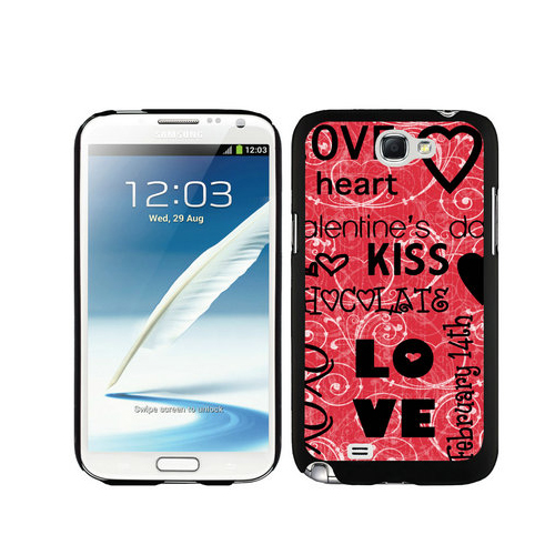 Valentine Kiss Love Samsung Galaxy Note 2 Cases DPH Valentine Kiss Love Samsung Galaxy Note 2 Cases DPH